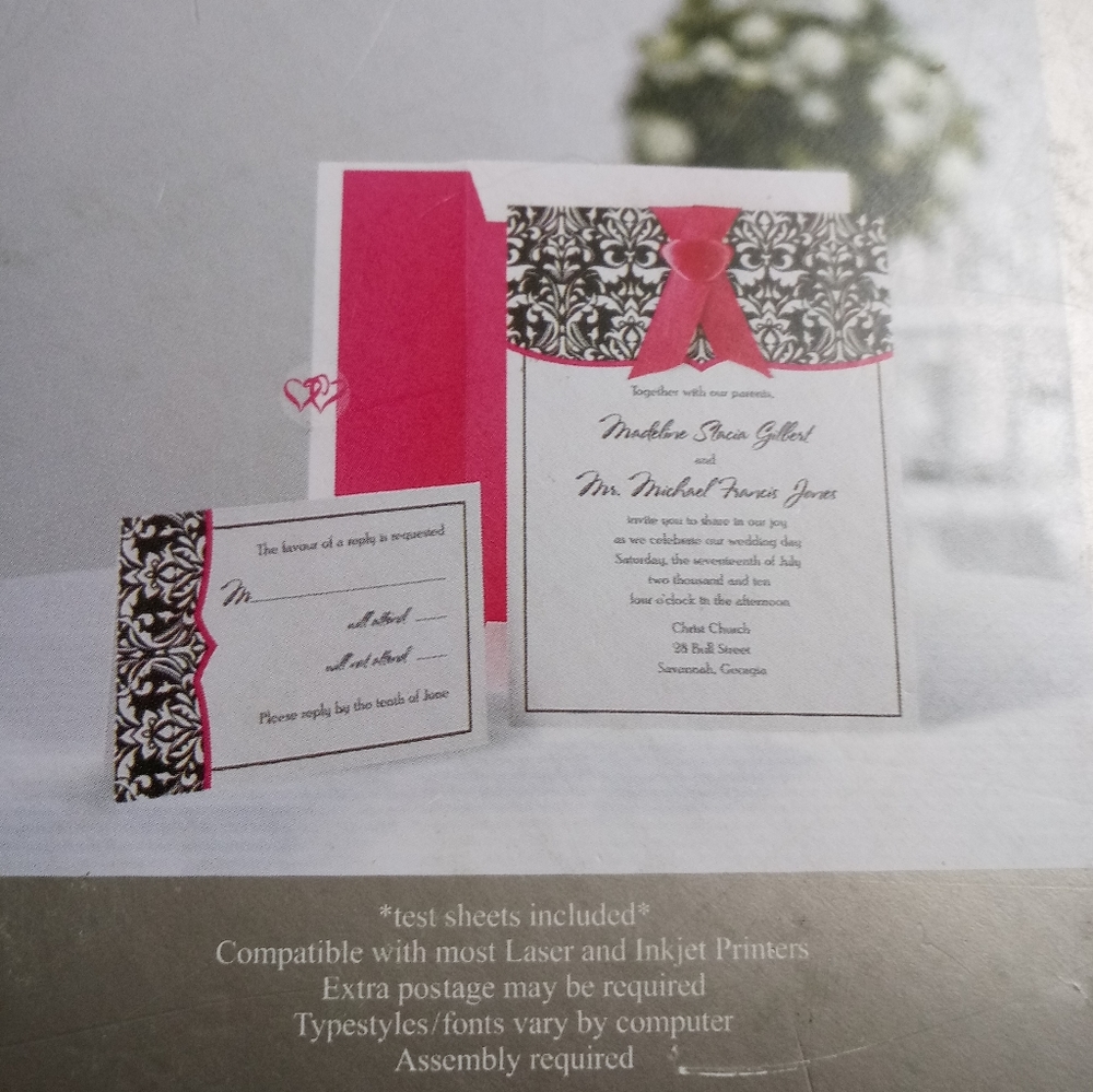 Invitation & Note Card Kit - SALE!!